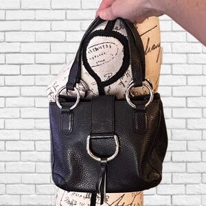 Cristina Black and Silver Mini Bag for Modern Style